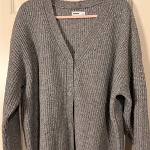 Sonoma Gray Women's Cardigan Sweater
